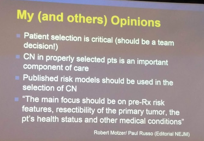 UroToday CUA 2018 Cytoreductive Nephrectomy in the Era of TKI Systemic Therapy