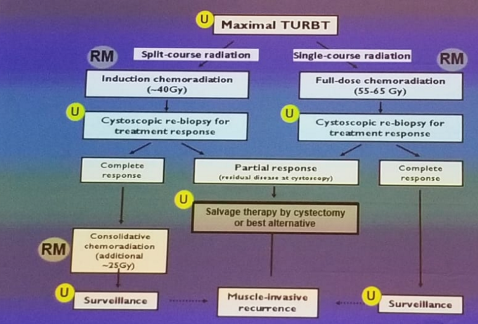 UroToday FOIU2018 Two standard CRT methods for bladder preservation for MIBC