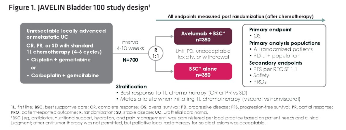 BLADDER 100 study design