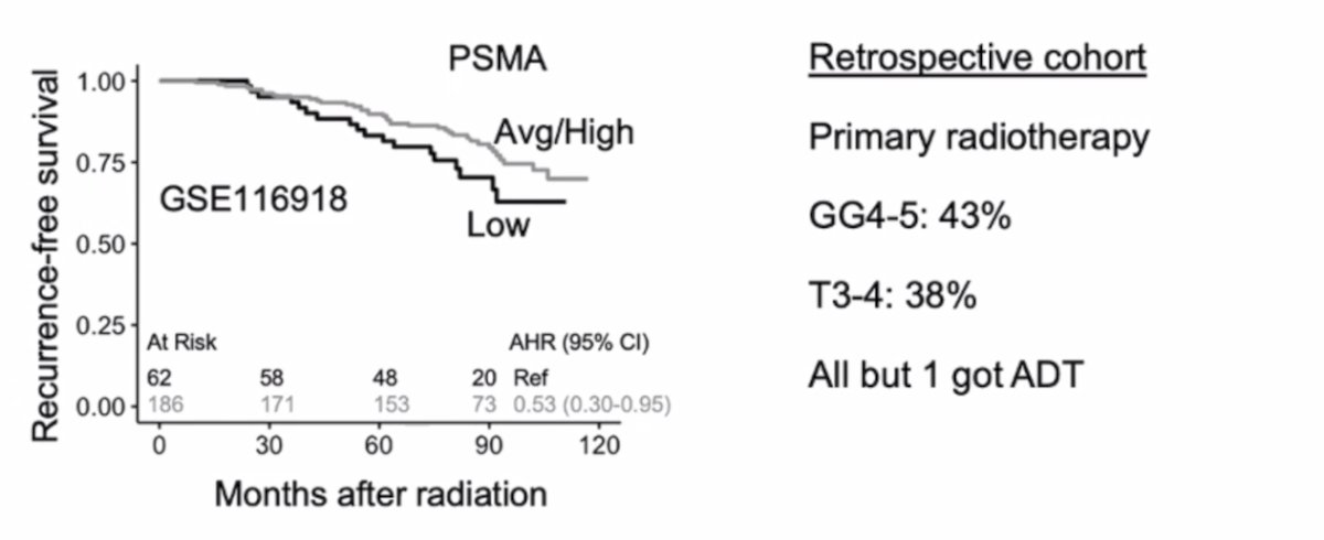 PSMA as a biomarker for tumor biology and treatment response