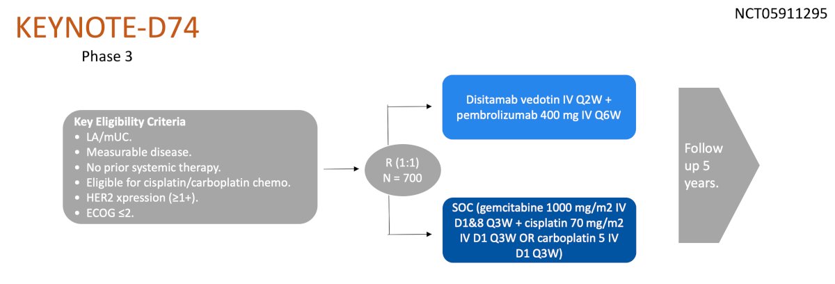 KEYNOTE-D74 trial