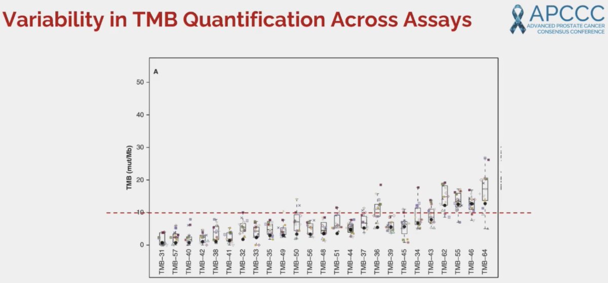 variability in tumor mutational burden