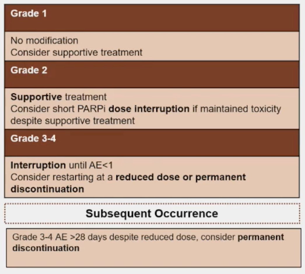 non-hematological adverse events are handled as follows, also based on grade of severity