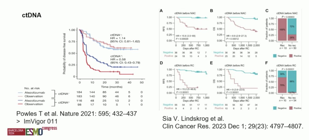 impact of ctDNA, which has shown promise as biomarker for response to neoadjuvant chemotherapy and oncological outcomes
