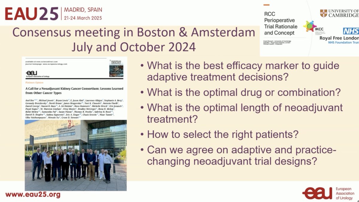 In an attempt to overcome these shortcomings, Dr. Bex and colleagues led consensus meetings in Boston and Amsterdam in 2024, engaging patient advocacy groups, in an attempt to address the following questions: