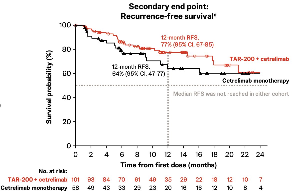 The 1-year recurrence-free survival rate was higher in cohort 1 (77%, 95% CI 67-85) than in cohort 2 (64%, 95% CI 47-77):