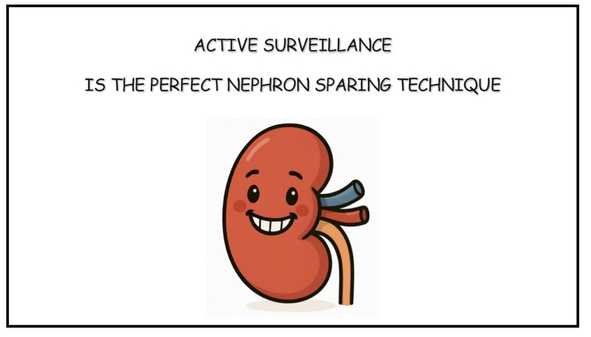 With regards to avoidance of progression to ESRD and dialysis, Dr. Volpe remarked that AS is the ‘perfect nephron-sparing technique’.