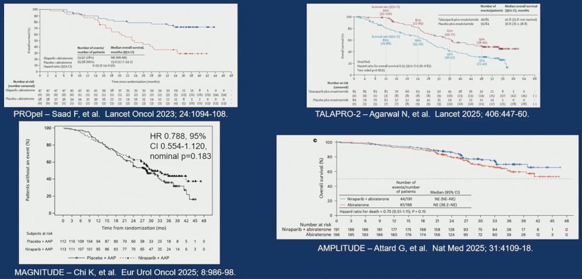 Are the overall survival outcomes surprising for BRCAAway? Dr. Yu notes that perhaps not for the BRCA1/2 population, based on previously reported PARP inhibitor trials: