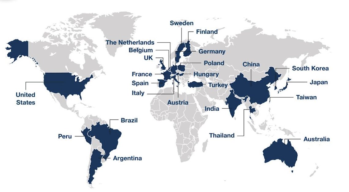 Approximately 700 patients will be randomized, with recruitment beginning in July 2025 and continuing. There are 254 study sites recruiting or planning to recruit patients from 24 countries, including countries in Europe, Asia, Australasia, North America, and South America: