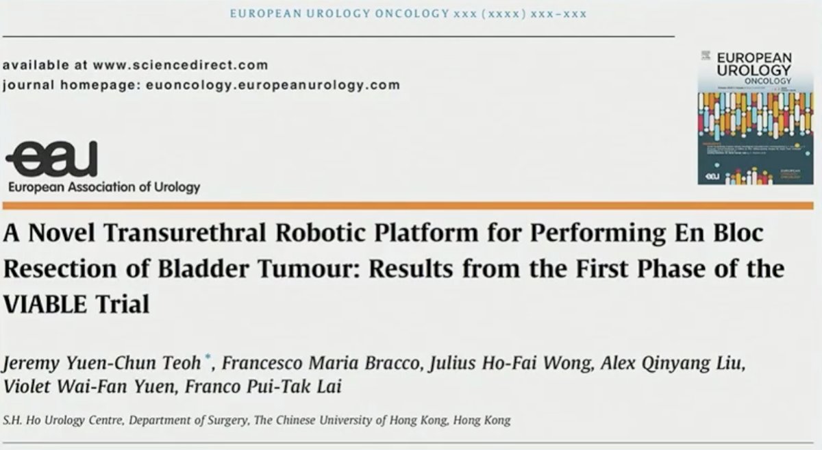 The procedure achieved a 100% technical success rate and a 100% detrusor muscle sampling rate. All Ta and T1 tumors demonstrated negative resection margins. One patient with T2 disease had a clean resection bed endoscopically, a negative second-look TURBT, and was able to undergo bladder-sparing management.3