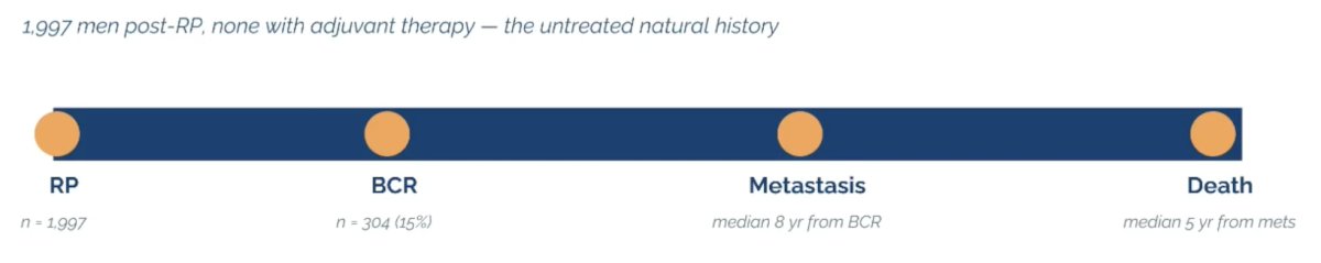 Data from the Hopkins natural history of biochemical recurrence cohort6 suggests that many biochemical recurrences can be safely monitored: