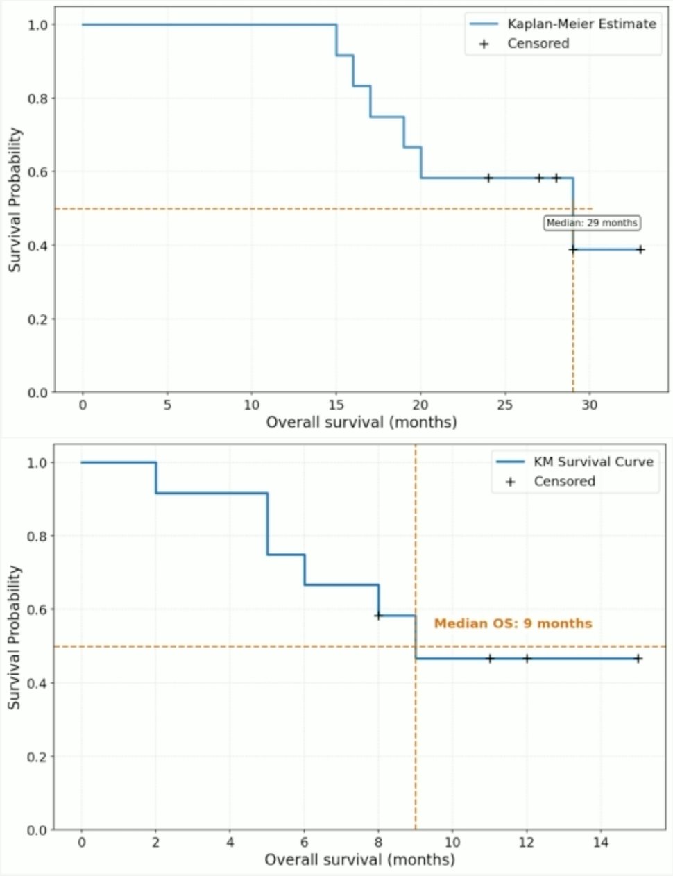 The median overall survival from initial radioligand therapy was 29 months, and from rechallenge was 9 months: