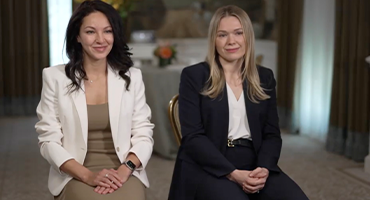 Bogdana Schmidt and Amanda Myers