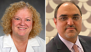 Diane Newman and Hashim Hashim