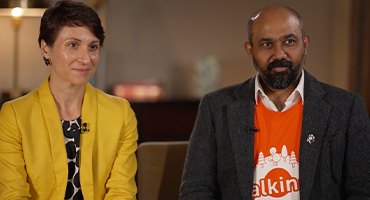Sarah Psutka and param Mariappan