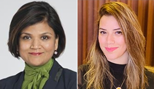 Shilpa Gupta and Karima Oualla